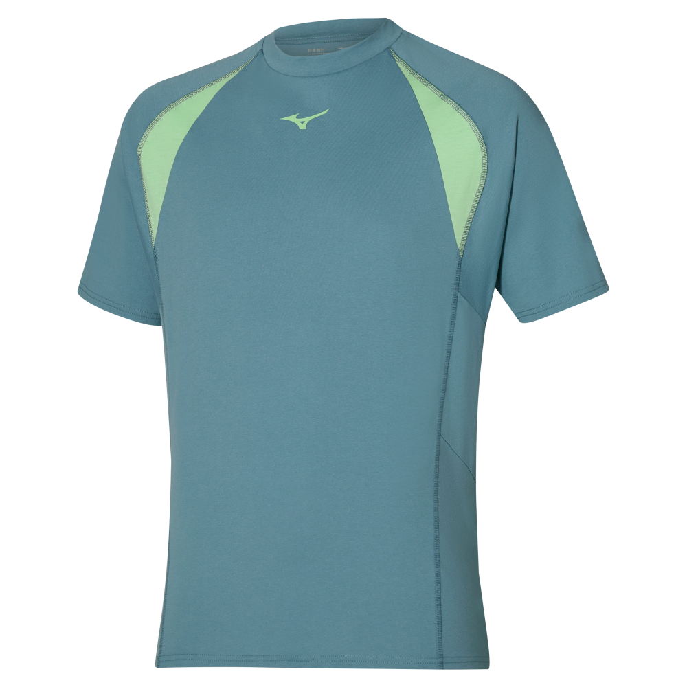 Mizuno ATHLETICS FRONTIER OVERSIZE T-SHIRT Citadel Hombre Talla XXL